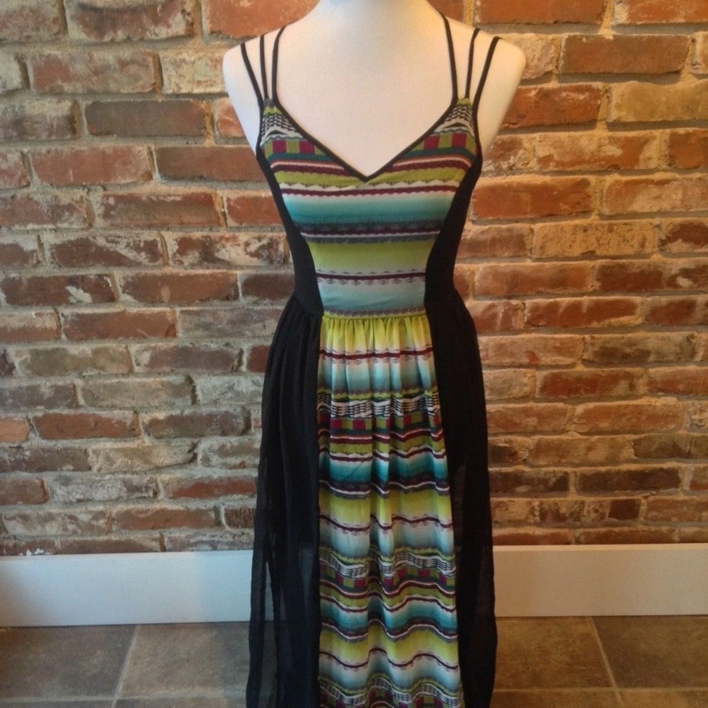 Sans Souci Multi Color Dress (Pre-owned,Size XS)